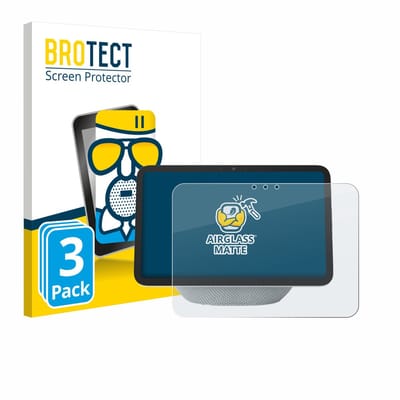 BROTECT - Screenprotector voor Amazon Echo Show 8 2025 (4. Gen.) - Folie Beschermfolie Beschermglas matte 3 Stuks