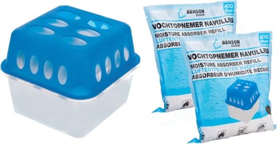 Bison Vochtopnemer / vochtvanger - 400 ml - incl. navulling - 2x 400 gram