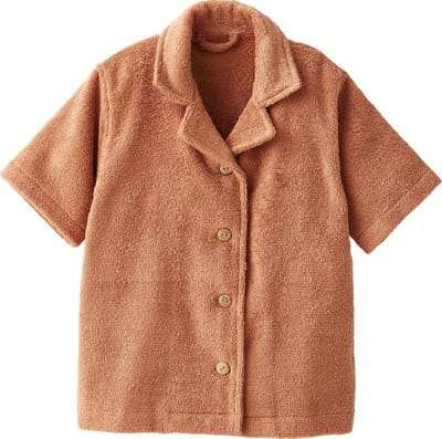Vertbaudet badjas voor baby's met gerecycled katoenen blouse
