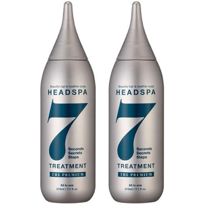 [HEADSPA7] Le Soin Capillaire Premium (210ml x 2 pièces) - Clinique de Luxe Soie Dorée