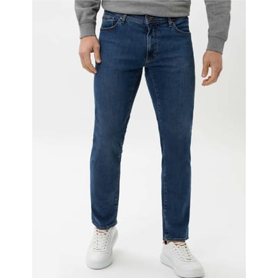 Brax Heren Jeans  Style CADIZ REGULAR BLUE USED, denim blauw regular, maat 33/30