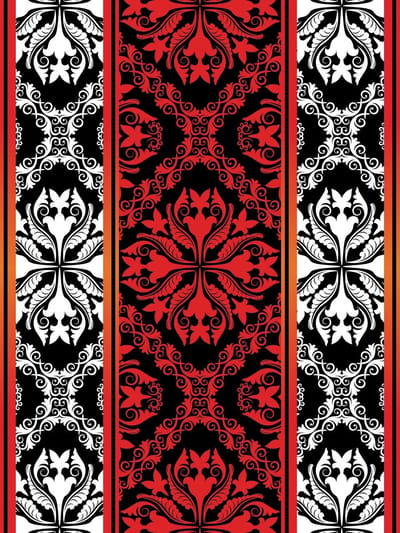 Abstract Pattern Photo Wallcovering