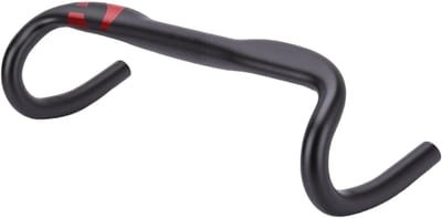 Fietsstuur - Racefiets Stuur - Comfortabel Fietsen - Interne Kabelgeleiding - 420 mm - Zwart