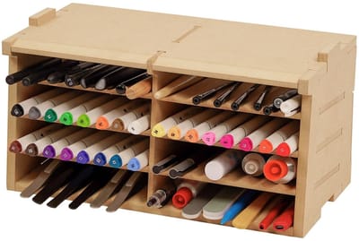 Store_8 - Modelbouwgereedschapsrek - Organizer voor knutselspullen - Ruimtebesparend ontwerp - Gereedschapshouder - Geschikt voor ...