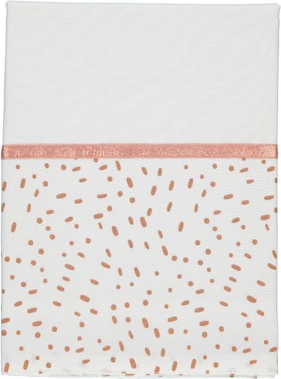 Briljant Baby - Minimal Dots Terra 75 x 100 cm Wieglaken 131R
