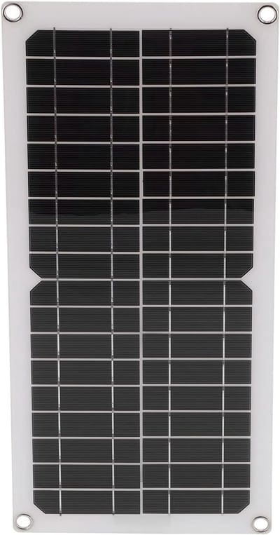 Zonnepaneel oplader - Draagbaar paneel - Energie opwekken - Waterdicht IP65 - 46x22cm