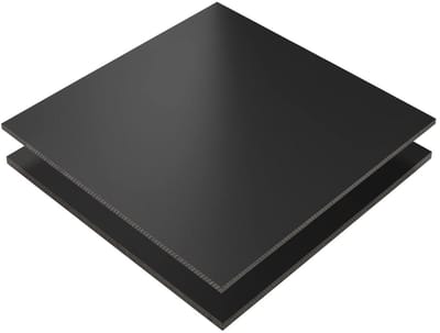 HPL Plaat - Gevelplaat Balkonplaat - Gevel Bekleden - Weerbestendig Krasvast - 120 x 20 cm - Antraciet