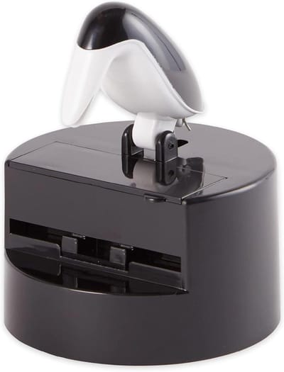 Tandenstoker Dispenser - Houten Prikker Houder - Barbenodigdheden - Inclusief 20 Stokers - 5 Inch Hoog - Natuurlijk
