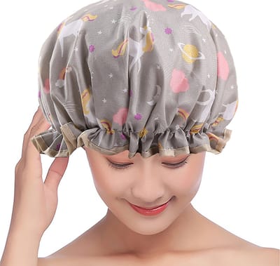 Douchemuts - Unicorn douchemuts - Eenhoorn - Douchekapje - Unicorn - Douche kapje - Douche cap - Douchecap - Douche muts - Shower cap