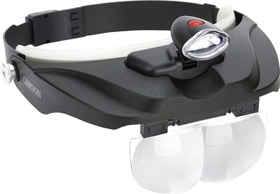 Carson Hoofdloep PRO Series MagniVisor Deluxe met LED en 4 lenzen