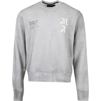 Amiri Wes Lang Solar Kings Crew Heather Grey
