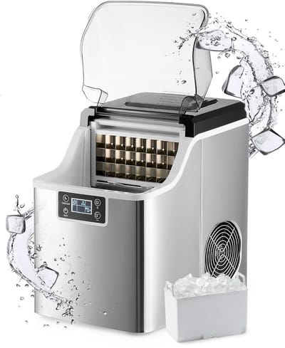 Ijsblokjesmachine - Ijsblokjesmaker - Zelfreiningsfunctie - Waterreservoir