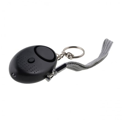 Guard Scorpion Persoonlijk Alarm Sleutelhanger met LED Zaklamp – 120 dB – Compact & Veilig Zwart