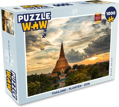 Puzzel Thailand - Planten - Zon - Legpuzzel - Puzzel 1000 stukjes volwassenen