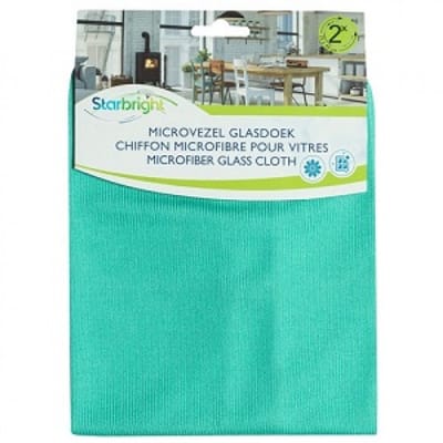Starbright Microvezel glasdoek 2st