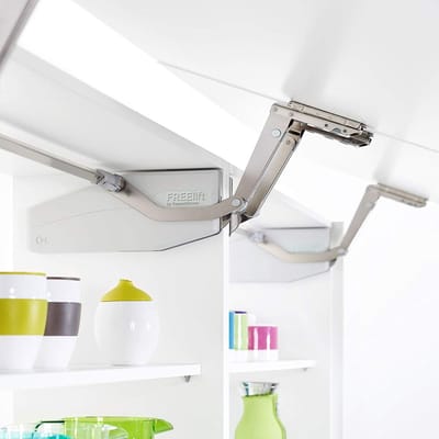 Kesseböhmer FREEswing H: 500 - 670 mm / 4,5 - 10 Kg Swing-up beslag