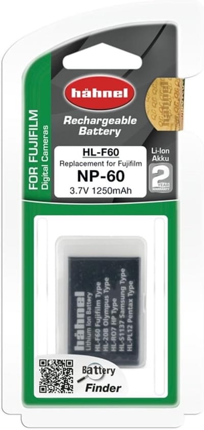 Reserve Batterij - Camera Accu - Fotografie - Hoge Capaciteit - 5.3 x 0.7 x 3.55 cm