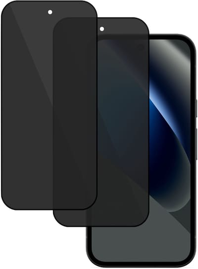 2x TechNow Privé Screenprotector geschikt voor Google Pixel 10a Screenprotector - Privacy Beschermglas - Rounded - Privacy Proteqt+