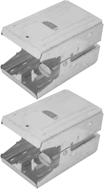 Zaagbokbeugels Set - Houtbewerkingssteunen - Bouw Werkbank - Duurzaam Metaal - 20 x 15 x 10 cm - Metaal