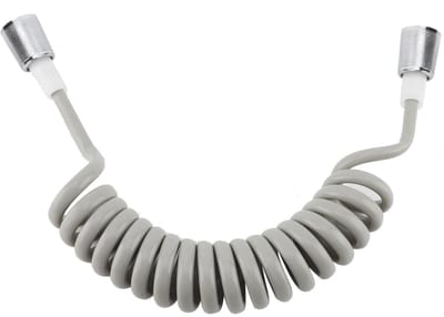 Dailygoody - Flexibele doucheslang - 2 meter - Duurzaam en veilig - Grijs - Vervangende doucheslang - Geschikt voor bidet en toilet - Hoogwaardig mate