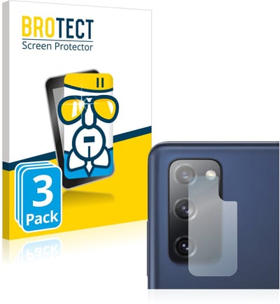 Screenprotector 3 Stuks voor Samsung Galaxy S20 FE 5G (ALLEEN Camera Lens) Beschermglas transparant