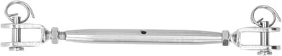 Kabelrail Beslagset - Spanschroef Set - Terras Afschermen - Roestvrij Staal 304 - 1/8 inch Kabel - Zilver