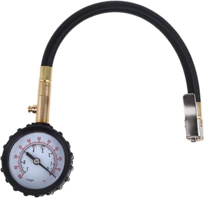 Digitale Bandenspanningsmeter - Lucht Deflator Meter - Banden Controleren - Nauwkeurige Metingen - 0-100 psi - null