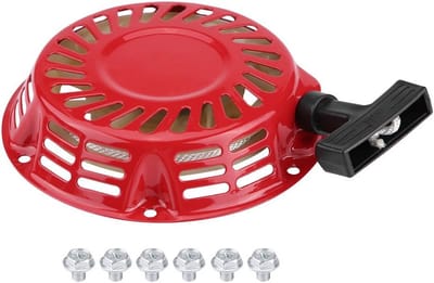 Terugslagstarter voor 2 KW 168F Benzinemotor Starttrekker Set