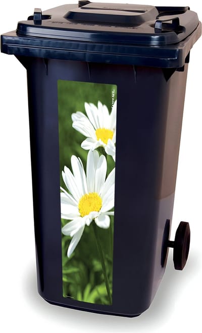 Container Strip - Margrieten - kliko sticker - afvalbak stickers - vuilnisbak - CoverArt