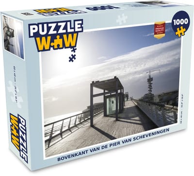 Puzzel Bovenkant van de Pier van Scheveningen - Legpuzzel - Puzzel 1000 stukjes volwassenen