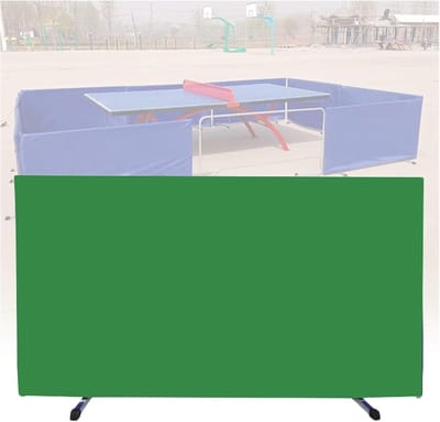 Tafeltennis Scheidingsrooster - Netverdeler Balvanger - Ruimte Verdelen - Afneembaar Ontwerp - 140 x 75 cm - Groen