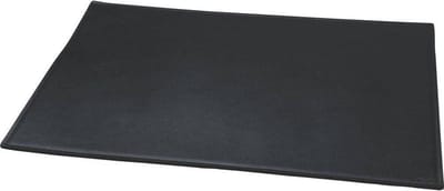 Alassio bureau onderlegger - 65x45cm - leer - zwart - JU-52000