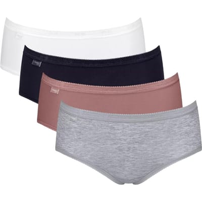 sloggi Basic+ Midi C4P Dames Onderbroek - MULTIPLE COLOURS 16 - Maat 38