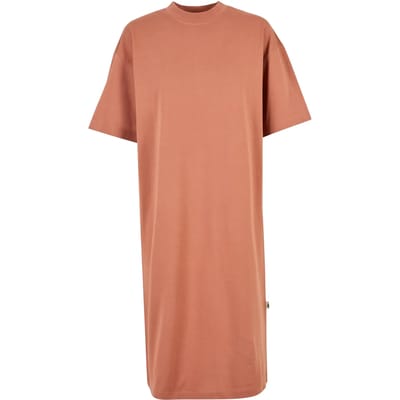 Urban Classics - Organic Long Oversized Tee Korte jurk - XS - Oranje