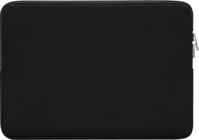 Laptophoes 14 inch - 35,5 x 26,5 x 2,5 cm - Beschermhoes met rits - Zwart - MacBook Air M2 M3 M4 Notebook Ultrabook Chromebook