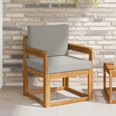vidaXL - Buitensofa - Massief - Acacia - Hout - en - Polyester