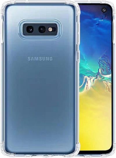 Schokbestendig Back Cover Hoesje - Shockproof Telefoonhoesje - Geschikt voor Samsung Galaxy S10 Plus - Transparant