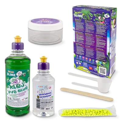 Tuban Slime DIY kleurveranderende slijmset Alien XL speelgoed.