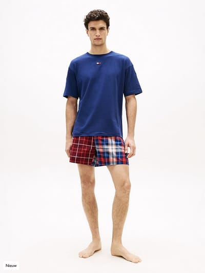 Tommy Hilfiger - Heren Pyjama - Preppy Navy - S