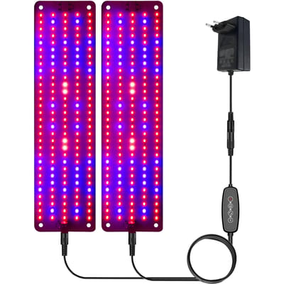 Full Spectrum LED Plantengroeilichtbord Supplementlicht voor Zaailingen Veg Bloei Succulenten One Drag Two EU Plug