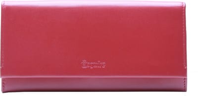 Esquire Portemonnee New Silk Wallet Red Donkerrood