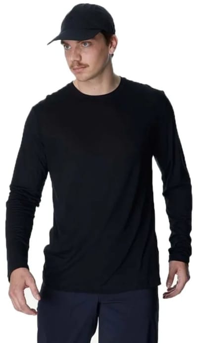 Houdini Tree T-shirt Met Lange Mouwen Zwart L Man
