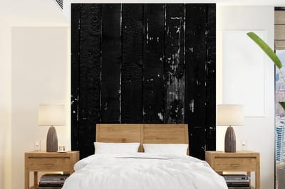 Behang - Fotobehang Zwart - Wit - Structuur - Design - Breedte 165 cm x hoogte 220 cm