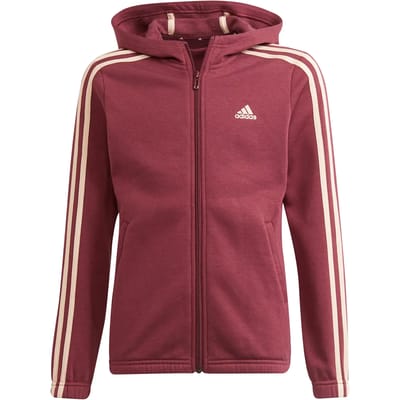 Adidas 3 Striker Fl Sweatshirt Met Rits Rood 4-5 Years Kinderen