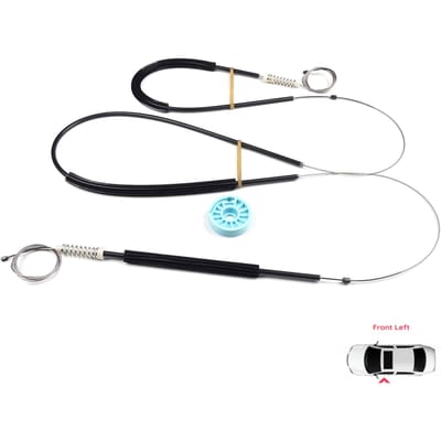 BWR657 Kit de réparation de régulateur de lève-vitre électrique Porte avant gauche pour Q7 MK1 4L 4LB 2006-2015 SUV 5 portes 4L0837461