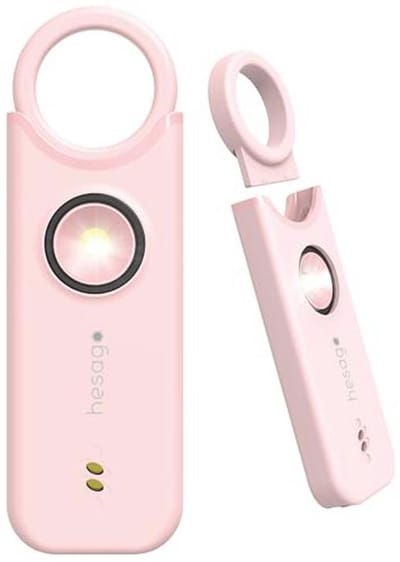 Persoonlijk Anti-Agressie Alarm met 135 dB Sirene en Zaklamp - Zelfverdediging voor Dames