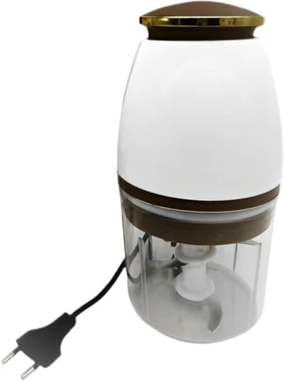 Keukenmachine - Groentehakselaar - Maaltijdvoorbereiding - Viersnijderssysteem - 700 ml capaciteit - Zwart