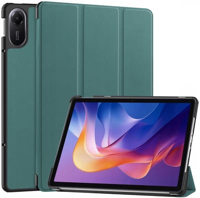 EtuiTab - Xiaomi Redmi Pad 2 Hoes - Groen - Kunstleer - Magnetische Sluiting - Standaardfunctie