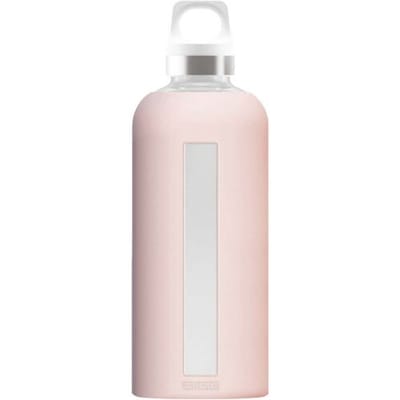 SIGG Star Electric Blush 0,85L Drinkfles Glas Met deksel, BPA-vrij Roze 8648.40
