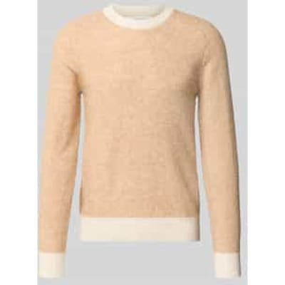Regular fit gebreide pullover met mix van alpaca en wol, model 'RAI'